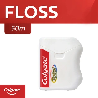Colgate Dental Floss Total Mint 50m