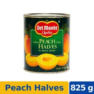 Del Monte Peach Halves Fresh Cut 825g