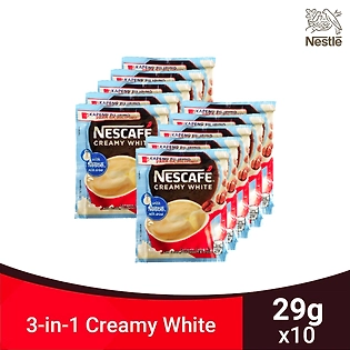 Nescafe 3 in 1 Creamy White 29gx10s