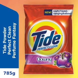 Tide Laundry Powder Perfect Clean with Downy Perfume Fantasy 785g