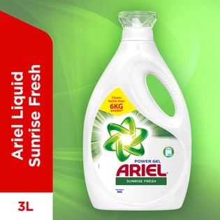 Ariel Laundry Liquid Sunrise Fresh Bottle 3kg