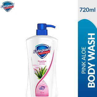 Safeguard Body Wash Family Germ Protection Floral Pink 720ml