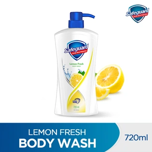 Safeguard Body Wash Family Germ Protection Lemon 720ml