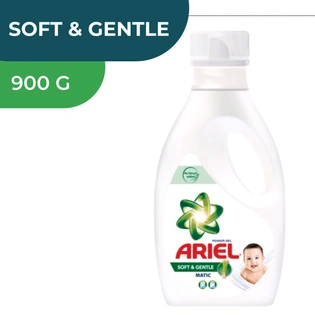 Ariel Laundry Liquid Soft & Gentle Bottle 900g