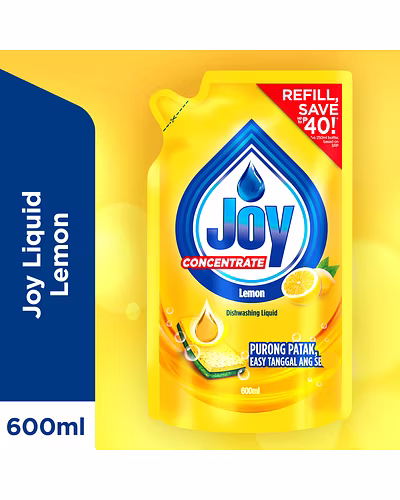 Joy Dishwashing Liquid Lemon 600ml -10721879