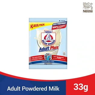 Bearbrand Adult Plus Powdered Milk Drink 33g