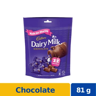 Cadbury Dairy Milk Mini Bites Chocolate 81g