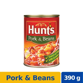 Hunts Pork And Beans 390g