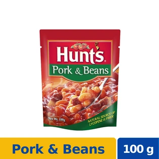 Hunts Pork And Beans Doy Pouch 100g