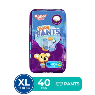 Super Twins Baby Pants Extra Large 40s + 4 Free