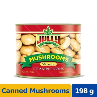Jolly Whole Mushrooms 198g