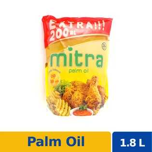 Mitra Palm Olein Stand-up Pouch 1.8L