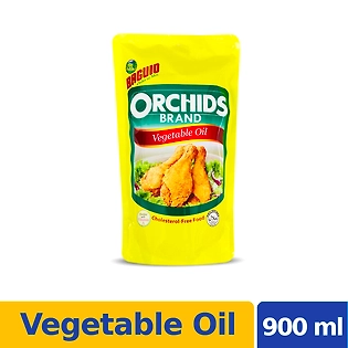Orchids Vegetable Oil 900ml Stand Up Pouch
