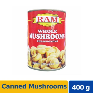 Ram Mushrooms Whole 400g