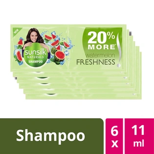 Sunsilk Naturals Shampoo Watermelon Freshness 11ml 6s