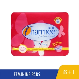 Charmee Sanitary Napkin For All Types of Flow Non Wing 8s