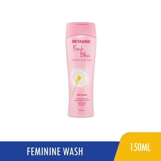 Betadine Daily Feminine Wash Fresh Bliss Pink Paradise 150ml