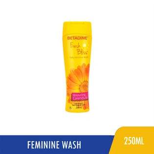 Betadine Daily Feminine Wash Fresh Bliss Moisturizing Calendula 250ml