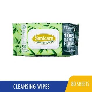 Sanicare Cleansing Wipes 80s