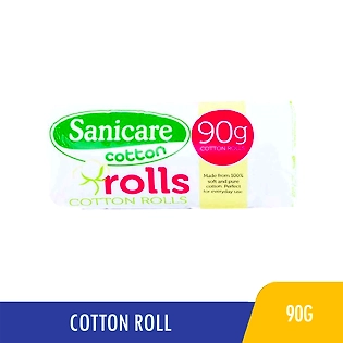 Sanicare Absorbent Cotton Roll 90g