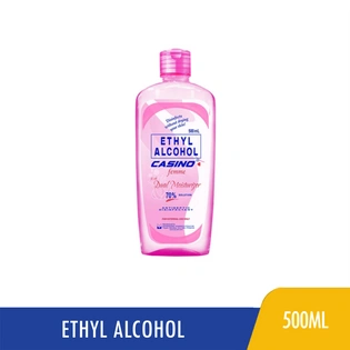 Casino Femme Ethyl Alcohol 70% Solution with Dual Moisturizer 500ml