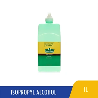 Green Cross Isopropyl Alcohol 70% Solution Pump 1000ml