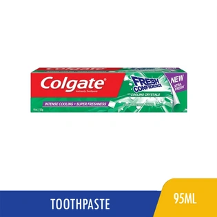 Colgate Toothpaste Fluoride with Cooling Crystals Kool Menthol Fresh 95ml