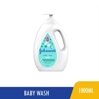 Johnson & Johnson Baby Wash Milk+Rice Bath 1000ml