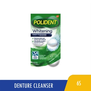 Polident Whitening Daily Cleanser 6s