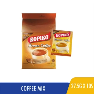 Kopiko 3 in 1 Coffee Brown 27.5gx10s