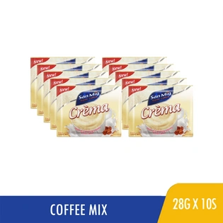 San Mig Coffee Crema White 28gx10s