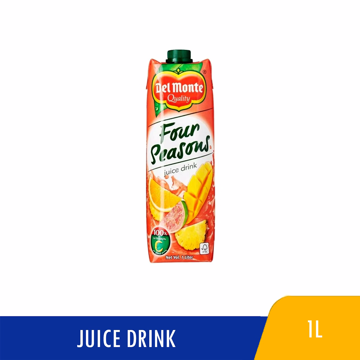 Del Monte Juice Drink Four Seasons 100 Vitamin C 1L NCCC Online Store