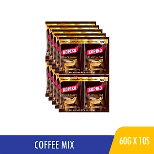 Kopiko 3 in 1 Coffee Black Promo Twin Pack 60gx10s