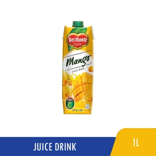 Del Monte Juice Drink Mango 100% Vitamin C 1L