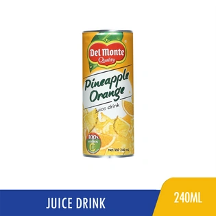 Del Monte Juice Drink Pineapple Orange 240ml