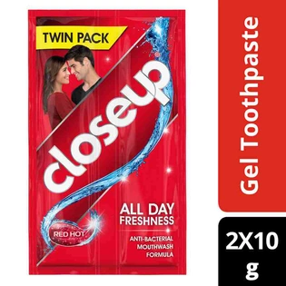 Close Up Anti-Bacterial Toothpaste Red Hot 20g 6s