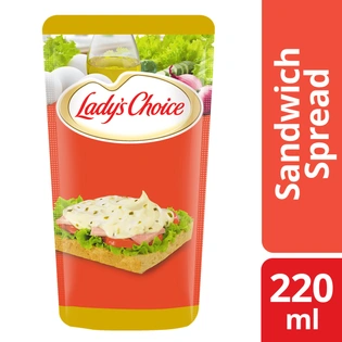 Lady's Choice Regular Sandwich Spread 220ml Pouch