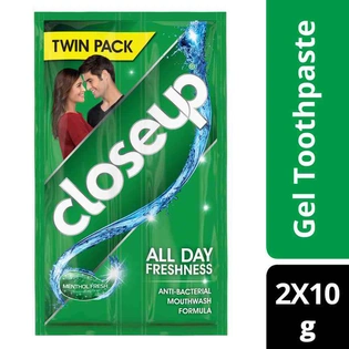 Close Up Anti-Bacterial Toothpaste Menthol Fresh 20g 6s