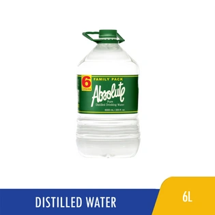 Absolute Distilled Drinking Water 6L