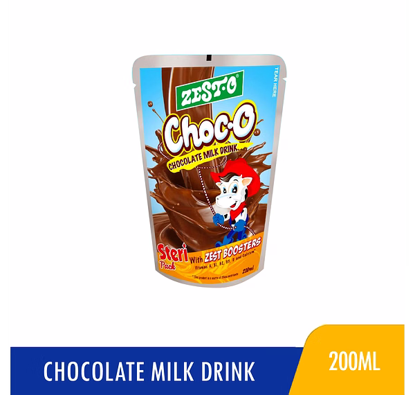 Zesto ChocO Chocolate Milk Drink 200ml NCCC Online Store