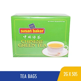 Susan Baker Chinese Green Tea 50s 100g
