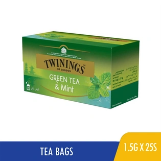 Twinings Green Tea Mint 1.5gx25s