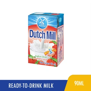 Dutch Mill Yoghurt Drink Strawberry Juice 90ml