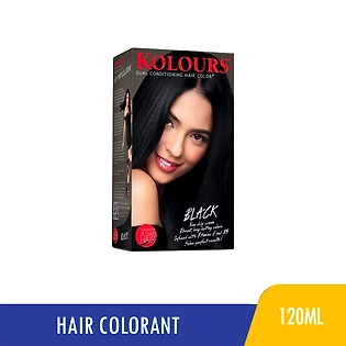 Kolours Hair Dye Black 120ml