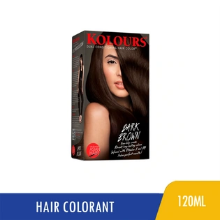 Kolours Hair Dye Dark Brown 120ml