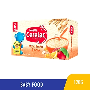 Cerelac Mixed Fruits & Soya 120g