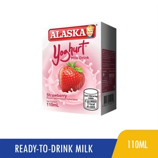 Alaska Yoghurt Strawberry 110ml