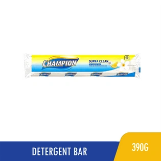Champion Detergent Bar Supra Clean Regular 390g