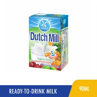 Dutch Mill Yoghurt Drink Mixed Fruits Juice 90ml