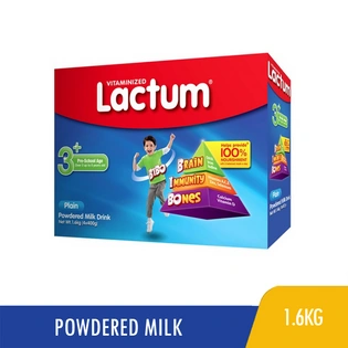 Lactum 3+ Plain Multiple Bag in Box 1.6kg